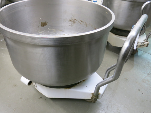 Ibis Mixing Bowl & Trolley, Model WSA340. NOTE: for use with lots 48, 49, 50 & 51.