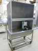 Stainless Steel Wash Out Vessel on Mobile Frame. Size H200 x W120 x D70cm.