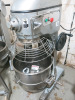 Unbranded Floor Standing Spiral Mixer with 2 x Mixing Bowls, Mobile Stand, Beater & Whisk. - 3