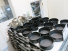 Approx 600 Assorted Used Cake Tins in Various Sizes with 3 x 18 Rack Trolley's Included. - 8