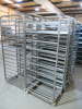 6 x Stainless Steel Mobile Oven Racks to Include: 4 x 16 Shelf, 1 x 20 & 1 x 10 Shelf with 60 x Trays. - 2