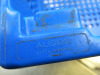 80 x Alison Perforated Blue Stackable Crates with 2 x Set of Wheels. Size H20 x W60 x D39cm. - 4