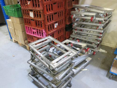 19 x Assorted Sets of Metal Mobile Wheels.