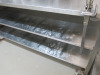 Stainless Steel Prep Table with 2 Shelves Under on Castors with Vogue Can Opener. Size H90 x W185 x D80cm. - 3