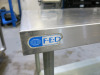 FED Stainless Steel Prep Table with Shelf Under. Size H83 x W120 x D60cm. - 2