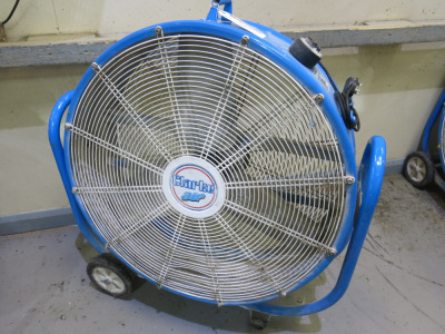 Clarke Air CAM6000, 240v, Mobile Workshop Fan.