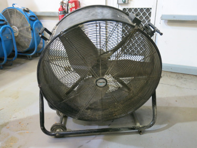 Clarke Air CAMAX30, 240v, Mobile Workshop Fan.