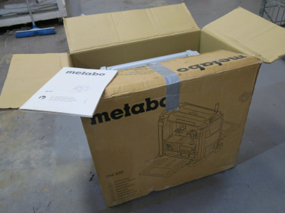 Metabo DH330 Planer Thicknesser in Original Box.