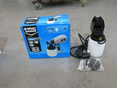 2 x Airless Electric Spray Guns, McAlister 7 Krer in Boxes.