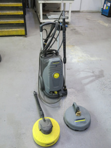 Karcher Expert HD, Model HD7125 with Lance & 2 x Floor Cleaning Attachments.