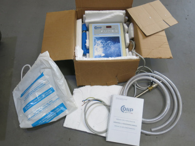 Colip Aqua System Water Meter, Model SINPLUS-EOS "M". In Box Appears Unused.