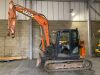 Hitachi ZA85USB-6 Hydraulic Excavator, Plant Reference 686, S/N HCMDER50V00111043, Running Hours 3042.7, Year 03/2021. NOTE: does not come with buckets or quick hitch coupler. - 5