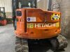 Hitachi ZA85USB-6 Hydraulic Excavator, Plant Reference 686, S/N HCMDER50V00111043, Running Hours 3042.7, Year 03/2021. NOTE: does not come with buckets or quick hitch coupler. - 7