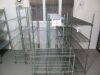 6 x Assorted Wire Shelf Racks in Various Sizes (As Viewed).