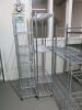 6 x Assorted Wire Shelf Racks in Various Sizes (As Viewed). - 3