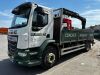 SN71 YLH: DAF Trucks LF 290 Grab Lorry, Fitted with Hiab X-HIDUO 118B-2 & Brick Grab with Wireless Hand Held Controller, 18,000kg Gross, Mileage 114,447km. Comes with Key, V5 & History Document Folder. - 4