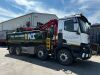 NS54 MUD: (2021) Renault C430, 8 x 4 Tipper with Palfinger Epsilon, M125L Classic Grab, 32,000 kg Gross, Mileage 84,823km. Comes with Key, V5 & Document History Folder.