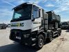 LK18 CSY: Renault C460, 8 x 4 Omega Roadmaster Volumetric Concrete Mixer, 32,000 kg Gross, Mileage 283,904km. Comes with Key, V5 & Document History Folder. - 3