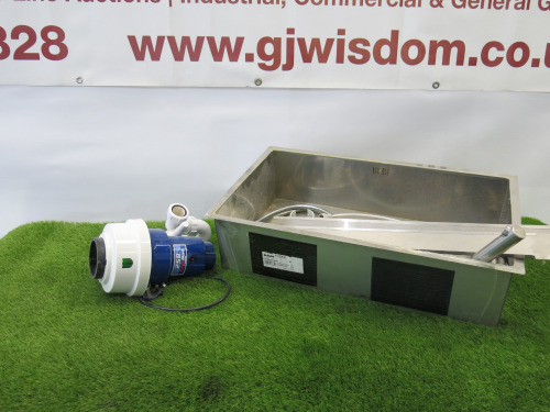 Blanco Stainless Steel Sink , Size W70 x 40cm, with Lever Tap & 258 Wastemaid Food Waste Disposer.