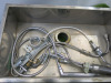 Blanco Stainless Steel Sink , Size W70 x 40cm, with Lever Tap & 258 Wastemaid Food Waste Disposer. - 4