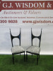 Vintage Pair Of Pozzi & Verga Side Chairs Circa 1940 in Black Ebonised Wood with Faux Fur Upholstered Seats.