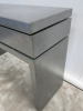 Nico Villeneuve London Sideboard with 3 Drawers in Textured Aluminium Finish. Size H96 x W1440 x D48cm. - 8