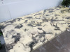 Vintage Large Marble Effect Table with Heavy Metal Legs, Size H75 x W240 x D120cm. - 3