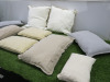 5 x Pairs of Assorted Sized Cushions in Different Colours & Fabrics. - 4