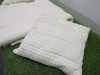 Zara Home Bedspread, Size 300 x 280cm & 2 x Cushions. - 4