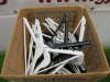 43 x Clothes Hangers to Include: 19 x Black Wood, 17 x White Wood & 7 Plastic Others. - 4