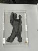 David Begbie (1955 - Current) Hand Sculpted Contemporary Figurative Art of a Kneeling Male Torso Wire Sculpture. Signed by Artist & Dated 87 in Perspex Case. Size H153 x W102 x D19cm. Special Notice: Artist's Resale Right ("Droit de Suite"). If the Artis - 4