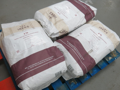 Pallet Containing 21 x 20Kg Bags of IREKS x70 Wheat Malt, BBE 02/2025.