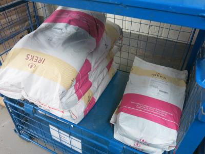 11 x 25Kg Bags of Ireks Trend BBE 07/2024 & 2 x Bags of Ireks Cinnamon BBE 27/2024.