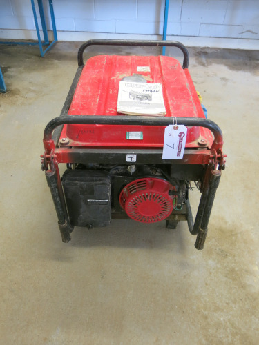 Clarke FG5100ES Petrol Generator, Electric Start, 230/15V.