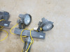 4 x Defender 110v Site Lights on Tripods (3 Doubles and 1 Single). - 2