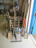 Selection of Ground Work Tools to Include: 4 x Shovels, 3 x Short Trenching Shovels, 2 x Long Handled Trenching Shovels, 2 x Large Post Shovels, 1 x Fork & 1 x Rack.