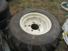 Set of 4 Wheels & Floatation Tyres, 31 x 15.50-15, 5 x Stud Landrover Fittings for Danmdo Rig Axles. - 3