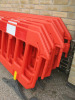 10 x Sections of Plastic Interlocking Barrier. - 3