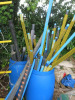 Large Quantity of Various Bore Size, Type and Length of Plastic Pipe (As Viewed/Pictured). - 9