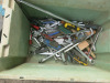 14 x Assorted Boxes and Crates of Tools to Include: Spanners, Sockets, Adjustable, Hammers, 2 x Sledge Hammers, Etc (As Viewed/Pictured). - 8