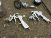 Selection of Air Guns & Equipment Including: 1 x Clarke Impact Driver, 4 x Spray Guns, 2 x Air Gauges and 1 x Oxygen Gauge. - 5