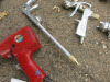 Selection of Air Guns & Equipment Including: 1 x Clarke Impact Driver, 4 x Spray Guns, 2 x Air Gauges and 1 x Oxygen Gauge. - 8