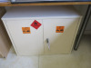 Double Door Lockable Chemical Cabinet. - 3