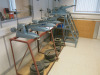 6 x Wykham Farrance Front Loading Oedometers with Slotted Weights & Accessories, Including Upper & Lower Stones, Cutting Discs and Calibration Discs. NOTE: 2 x floor standing & 4 x bench mounted with benches. - 8