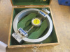 Wykham & Farrance 50KN Load Ring with Clamped Boss and Dial Gauge in Wood Box. - 4