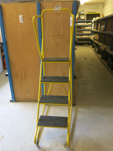 4 Tread Set of Warehouse Steps.