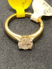 18ct Yellow & White Gold Solitaire (1.17ct) Diamond. Size K. RRP £5800. - 5