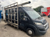 MF18 WFJ: Peugeot Boxer Blue HDI 335, L3H2 Professional Panel Van in Black with Glazing Frame & Van Guard Lockable Storage. Manual, 1997cc, Diesel, Mileage 107,937, ULEZ Compliant. Comes with 1 x Key, No V5 or Other Documents Available. NOTE: MOT Expired - 6