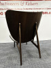 Kristian Sofus Hansen & Tommy Hyldahl for Norr11 Designer Elephant Lounge Chair. Solid Dark Oak Frame with Veneer Seat & Back, Upholstered in Light Grey. - 3