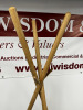 Hardwood Designer Coat Stand with 3 Pegs. Size H173cm. - 2